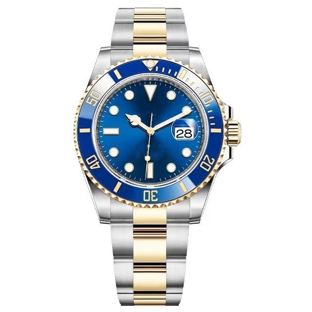 

fashion designer mens watch automatic mechanical core 41mm ceramic ring precision durable stainless steel watch luminous wristwatch montre de luxe, With box