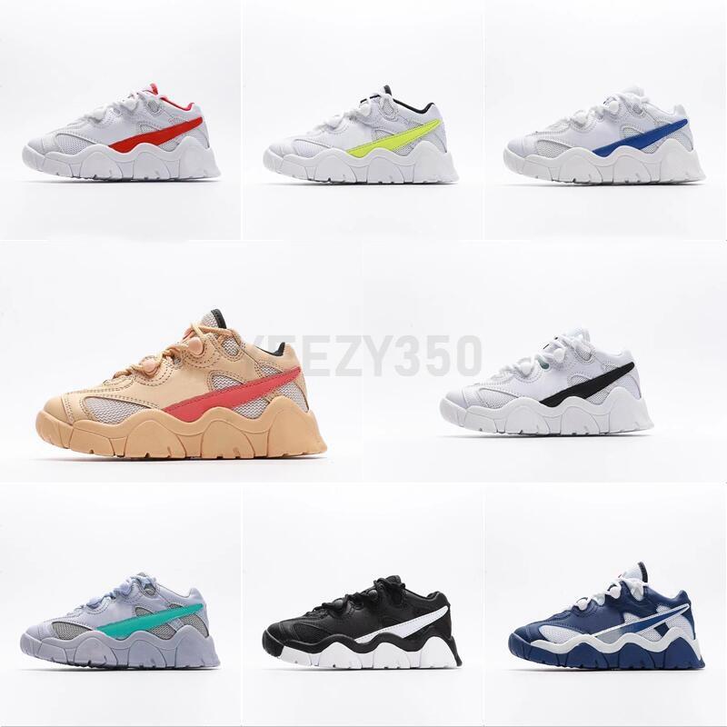 

Kids Barrage Low Sneaker Vachetta Tan Basketball Shoes Children Boy Supers Bowls LIV Rubber outsole Black Neptune Green USA White Girls iZW, 10