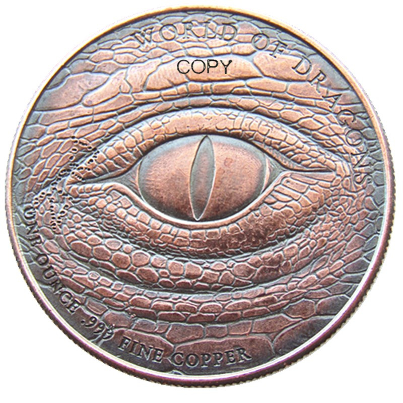 

Type 190 Hobo Morgan Dollar Craft skull zombie skeleton hand carved Creative Copy Coins Copper Ornaments home decoration accessories