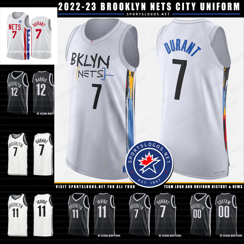 

Brooklyns 2022 CITY Nets Basketball Jerseys 7Kevin 7Durant 11Kyrie 11Irving Ben Simmons Joe Harris Royce O'Neale Nicolas City Claxton 2 Edition, Style as picture