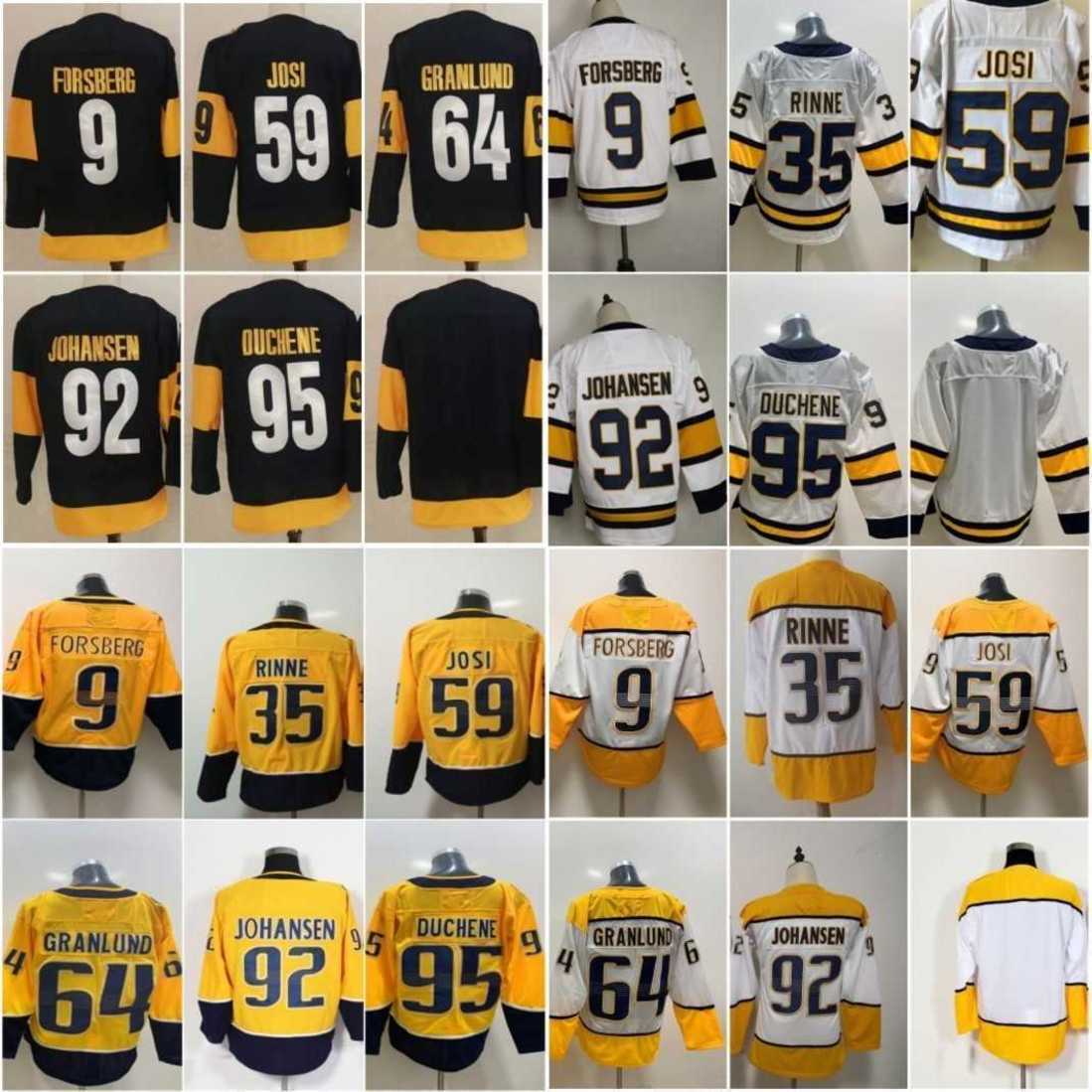 

Men Reverse Retro Hockey 59 Roman Josi Jersey 35 Pekka Rinne 9 Filip Forsberg 92 Ryan Johansen 95 Matt Duchene 64 Mikael Granlund Blank Stadium Series Winter Classic
