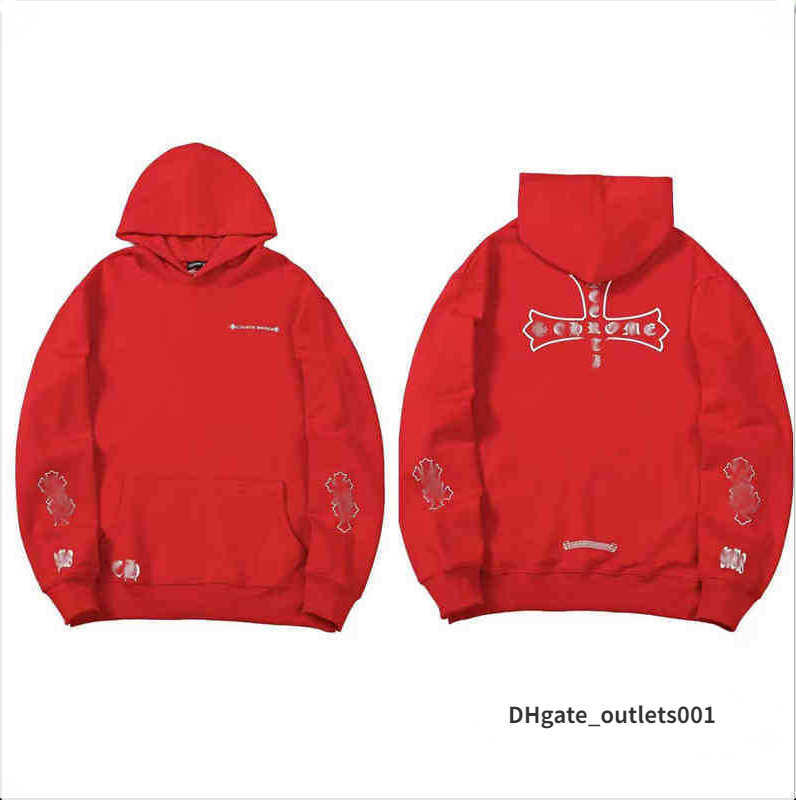 

Men's Hoodies Sweatshirts Designer Hearts Hoodie Chromes Mens Hoody Clothing Womens Heart Hooded Ch Cross Flower Arm Front Printed Horseshoe Pocket Zipper om, 11
