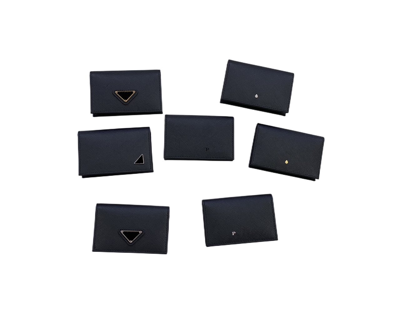 

Fashion Hot style men's card bag Sell the latest styles 2MC122 Italy's top original single cross leather texture is excellent loulou bag perfect, P06-silver logo