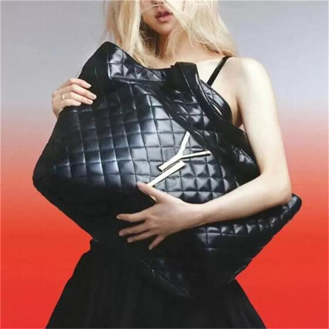 

Fashion Shopping Bags Women's Designer Luxury Handbags Genuine Leather Large Shoulder Totes Bag Purse Black, Common box
