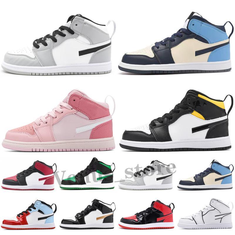 

Classic Jump man 1 Outdoor Shoes Chicago Red Mid lace up skateboarding Children Boy Girl Kid youth sports shoe skate sneaker size EUR 26 RhD, Factory outlet