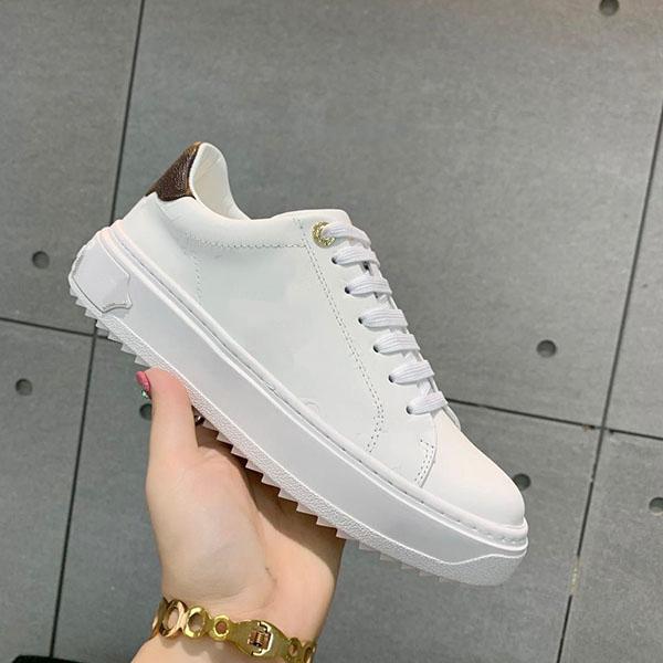 

Fashion Sneakers Leather Flats Trainers Dress Sneaker Luxury Designer Casual Tennis Men Women txR