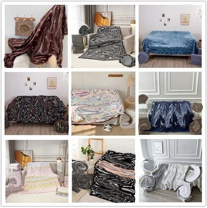 

2023 Christmas Gift Luxury Designer Blankets With Box Home Sofa Coral Fleece Blanket Autumn Winter Warm Soft Flannel Throw Blankets Nap Quilt