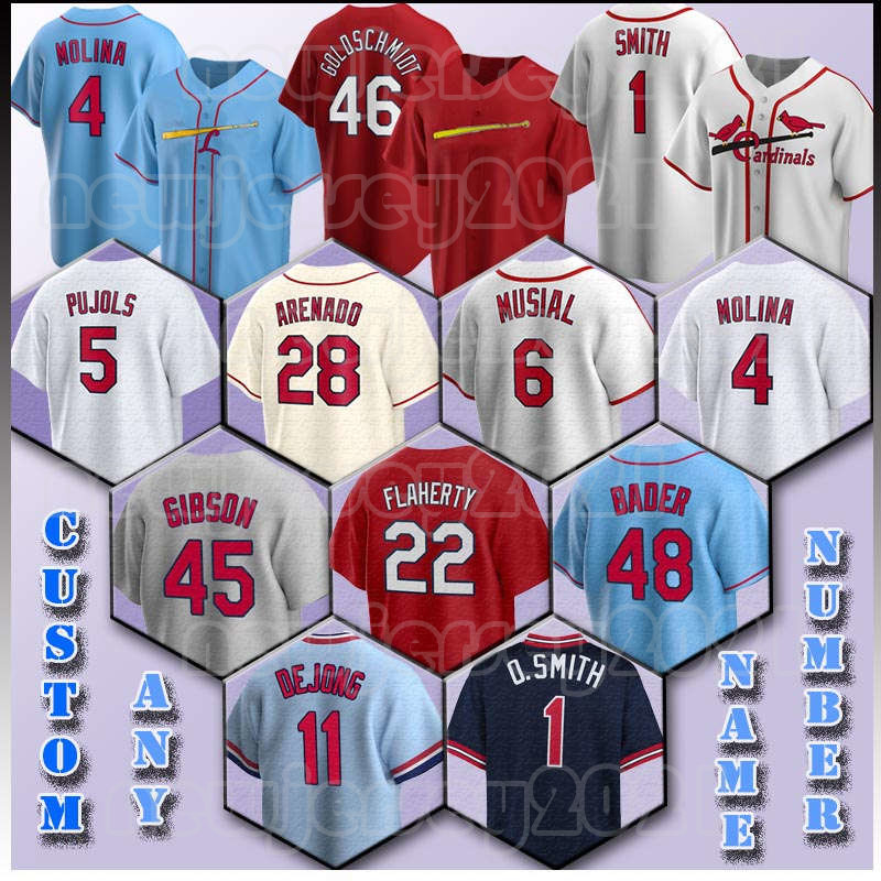 

4 Yadier Molina Baseball 28 Nolan Arenado Jersey 46 Paul Goldschmidt Cardinal Paul DeJong Ozzie Smith Adam Wainwright Albert Pujols Andrew Knizner Lars Nootbaar, Women custom coolbase (h q)