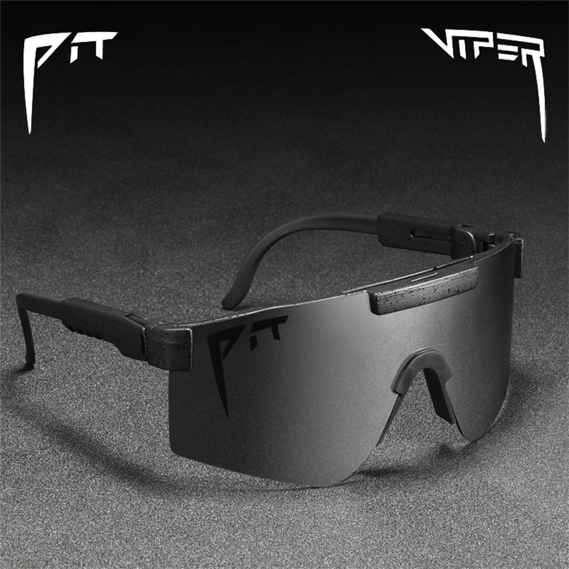 

Outdoor Eyewear Sunglasses Pit Viper Men Oversized Lens Shield Goggles Women Sun Glasses UV400 Windproof Gafas de sol Branded 221110