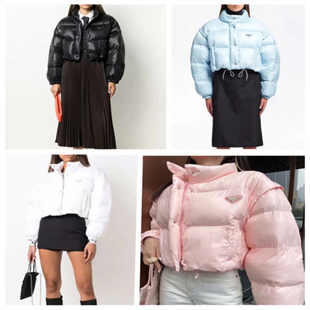 

New winter parka windbreaker jacket Womens down Jacket Removable sleeves Thickened Casual Comfortable Outdoor Warm Multicolor Classic Size -L Puffer Jackets, Black