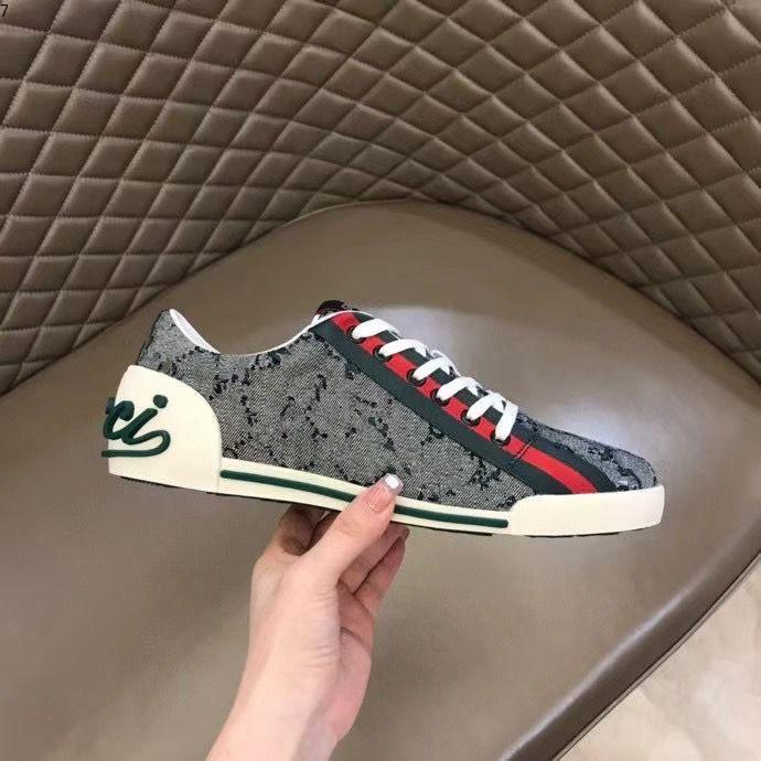 

The latest sale high quality men's retro low-top printing sneakers design mesh pull-on luxury ladies fashion breathable casual shoes g07 gqq