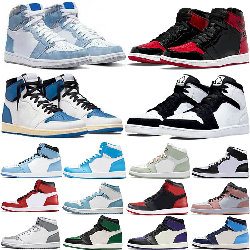 

Jumpman 1 Basketball Shoes Women Mens 1s University Blue Trainers UNC Room Chicago High OG Hyper Royal Barely Orange Digital Designer Outdoo Air Jordans1 Jorde, 48