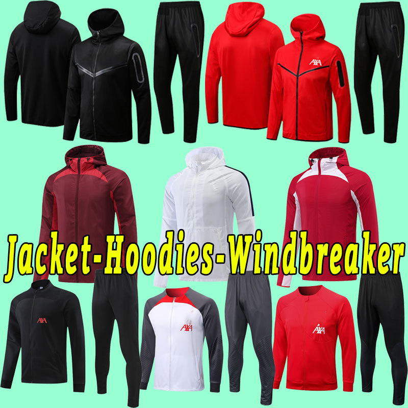 

Jacket Windbreaker Hoodies 22 23 DARWIN LUIS DIAZ soccer jerseys ALEXANDER ARNOLD RAMSAY CARVALHO KONATE DIOGO J HENDERSON ROBERTSON Adult pants long sleeve, As shown
