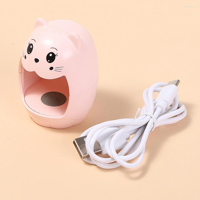 

Nail Dryers Light Egg Shape Lightweight Simple Operation Single Gel Polish USB Art Dryer Tools Lamp For Manicure, White