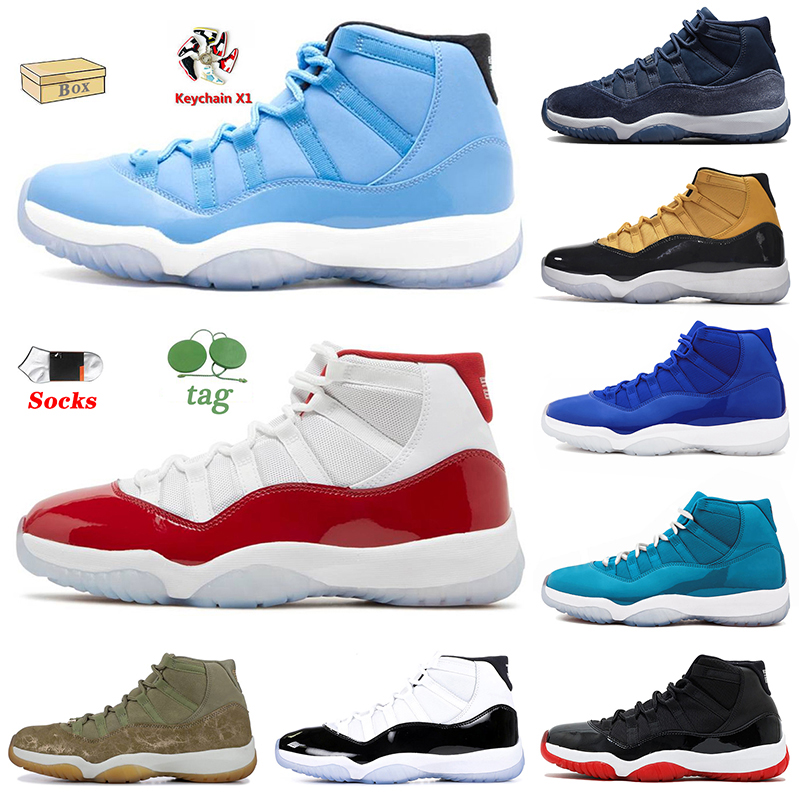 

2023 Fashion Quality Jumpman 11 Basketball shoes 11s Miamis Dolphins Pantone Cherry Women Mens Sports Black Yellow High Concord Cool Grey Sneakers With Box, D47 low navy gum 40-47