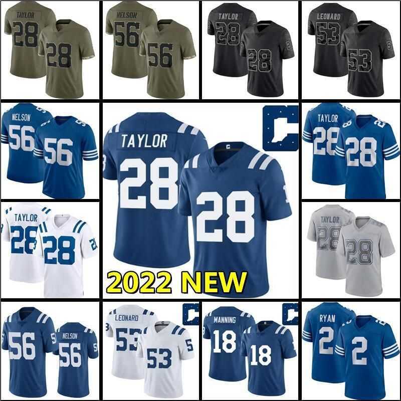 

Sam Ehlinger Jonathan Taylor Darius Leonard Custom Football Jerseys Stephon Gilmore Kenny Moore II Alec Pierce Michael Pittman Jr DeForest Buckner Quenton Nelson, Men