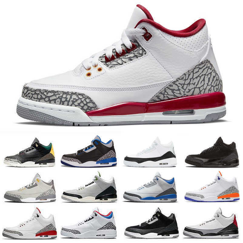 

Basketball Shoes Cardinal Red Pine Green Patchwork Cement Tinker Varsity Royal Pure White Fragment Cool Grey 3 Mens Jumpman 3S LVZ3 TF2H