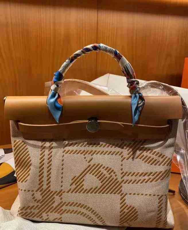 

herbag Herme herbag 31cm 39cm 31 Limited Edition Gold Palm Totem Beach Gold One Shoulder Women's Bag Z2F6, No bag