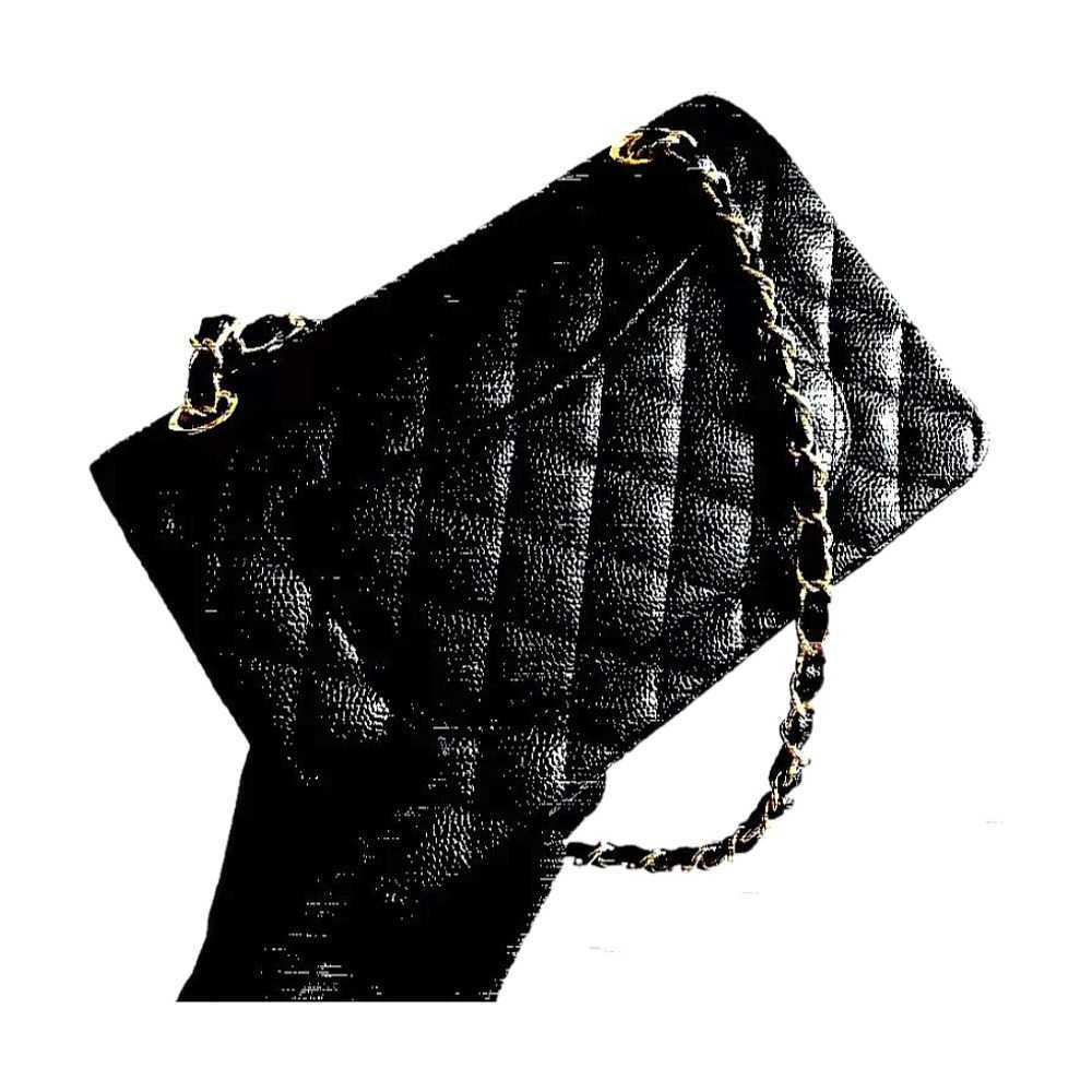 

Fashion handbag shoulder cross bodys bag Cowhide Handbag Women's body bags purses Official imported Genuine leather from France 2022, Caviar-beige with gold
