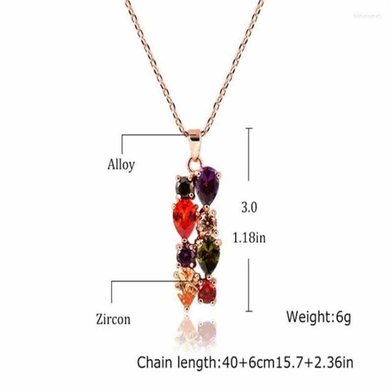 

Necklace Earrings Set Beautiful Colorful Cubic Zirconia Crystal Mona Lisa Style And Jewelry In Gold Color Plated, Picture shown