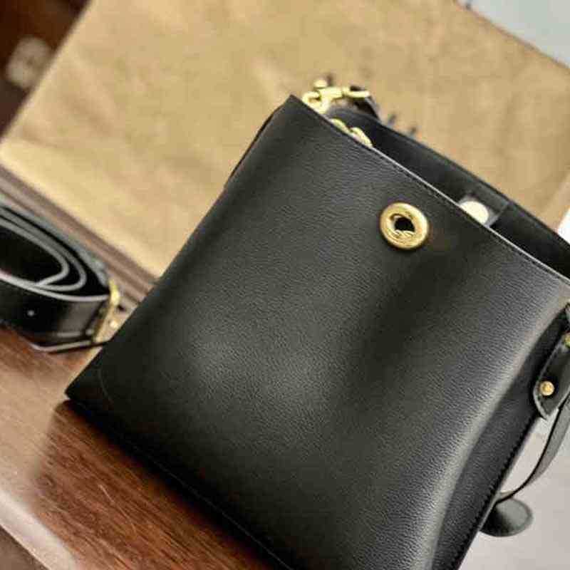 

Open Pocket High Capacity Tote Bags Women Casual Handbag Widened Shoulder Straps Leather Designer Crossbody Female Bucket 220309, Blue