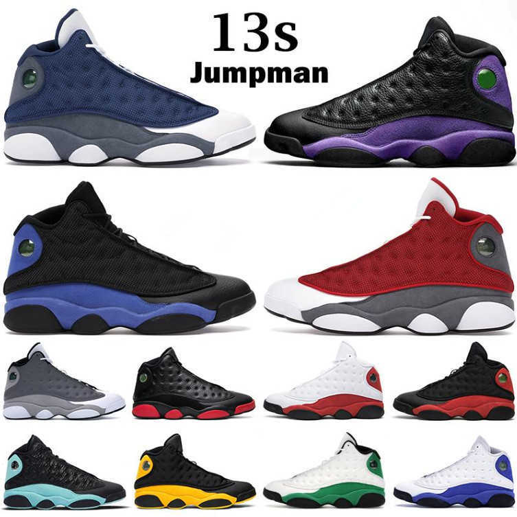 

Basketball Shoes Mens Trainers Sports Sneakers Red Flint Black Cat Hyper Royal Court Purple Starfish Bred Men Women 13S Jumpman 13 RZPT UK3S