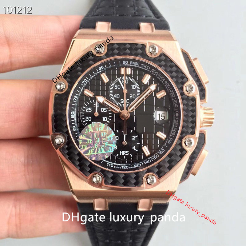 

44MM Luxury Men's Watches Ceramic Ring Automatic Mechanical Watch 6-pin 12 character CAL.3840 Movement Sapphire Mirror 316L Timekeeping Waterproof Watch