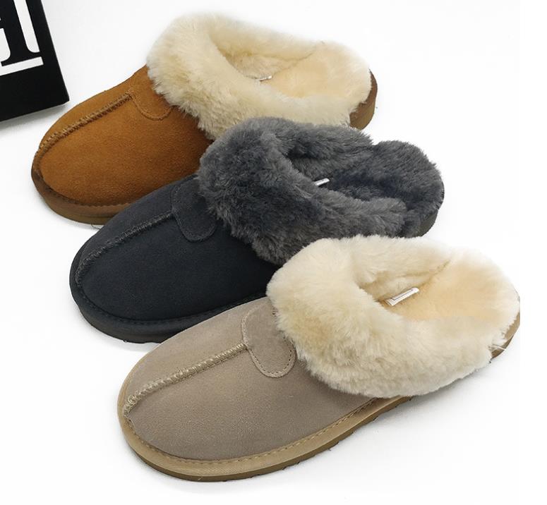 

Cottons Slippers Snow Boots Women 'S Shoes Warm Casual Super Mini boot Wear Non-Slip Cotton Drag Large Size Men Womens Size 35-45, Red