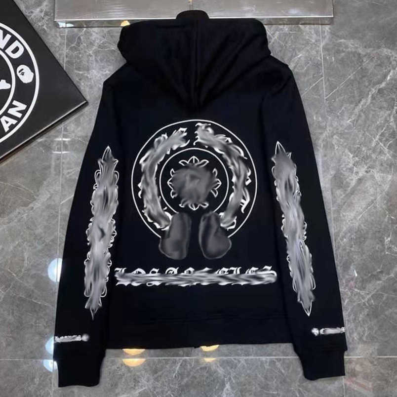 

Fashion Men' Luxury Jackets Sweatshirts Designer Classic Hoodies Zipper Hooded Sweater Cross Pullover Sanskrit Hoodie Casual Men Women Tops Coat Jacket Lqeb