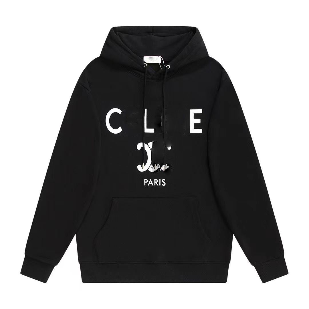 

2022 Autumn And Winter New High Hoodies Sweatshirts printing Designer Men' WomenCouple Simple Steel Printed Letters Casual Loose Hooded Fleece Sweater, Brown