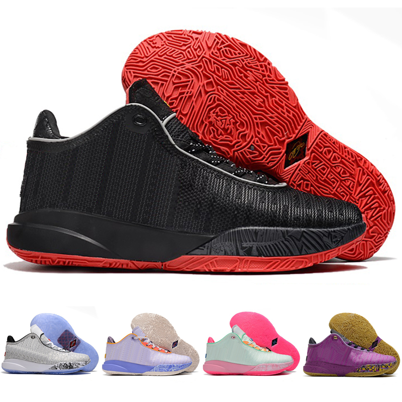 

2022 Basketball shoe LeBrons 20 Violet Frost Purple Pulse Miami Time Machine men women Hiking Footwear, As shown 3