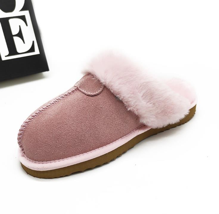 

Cotton Slippers Snow Boots Women 'S Shoes Warm Casual Indoor Pajamas Party Wear Non-Slip Thick bottom Cottons Drag Large Size Men Womens Size 35-45, Beige