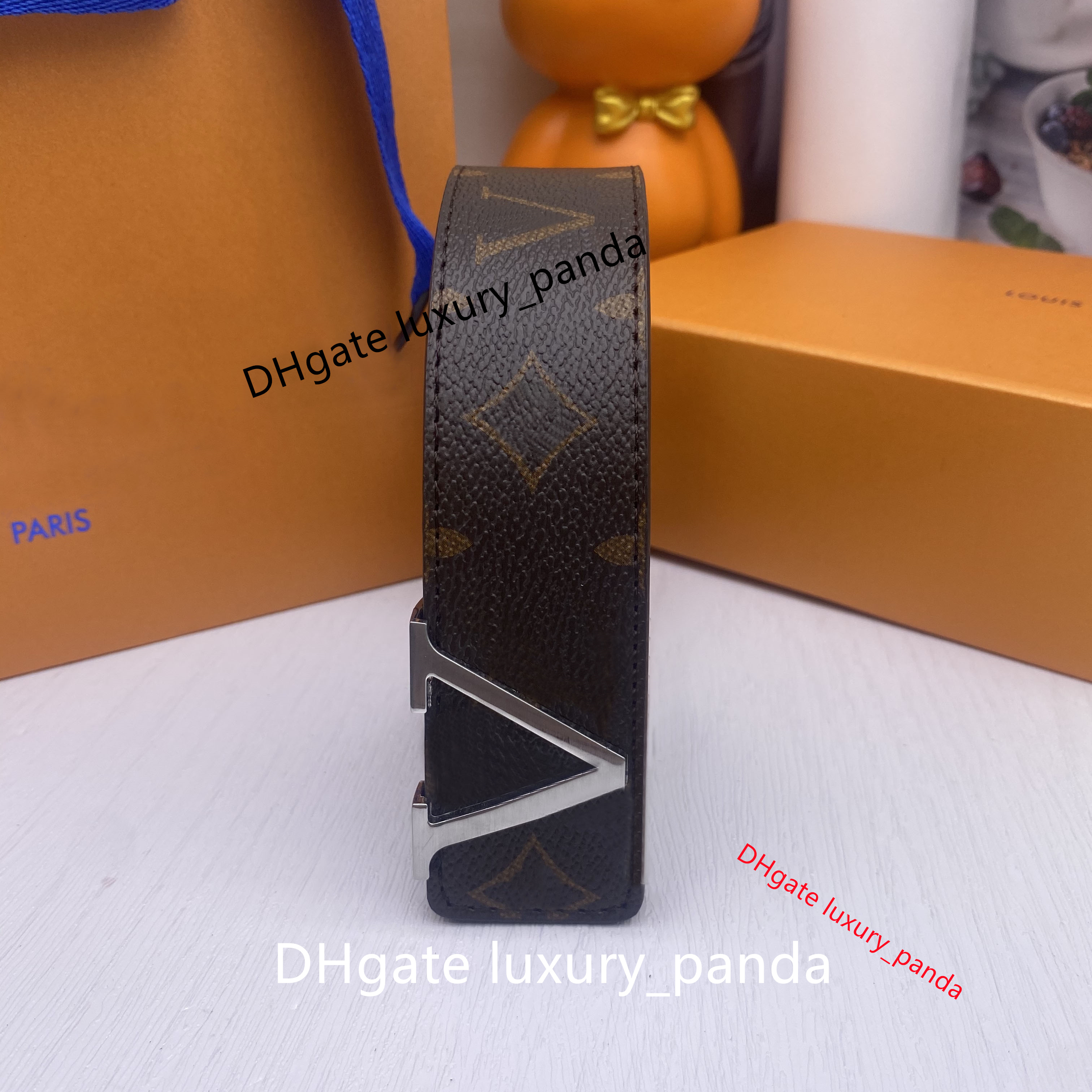 

5A fashion designer belts 3.5cm pure cowhide gold silver black belt large gift box dust-proof cloth small card handbag men's and women's belts-1, Only purchase a belt