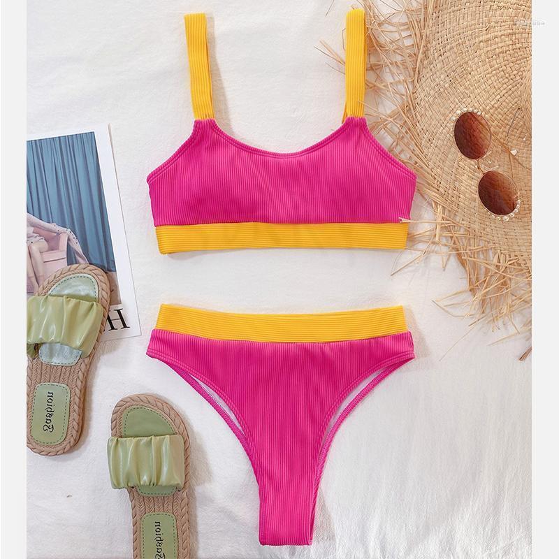 

Women's Swimwear Women's Bandeau Bikini Women Swimsuit Push Up Sexy Bathing Suit Biquinis Swimming For Maillot De Bain Femme, Blue