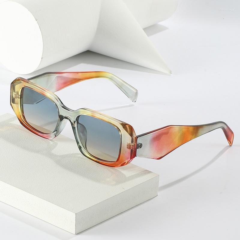 

Sunglasses Fashion Women Square Ladies Vintage Oversized Sun Glasses Female Big Frame Uv400