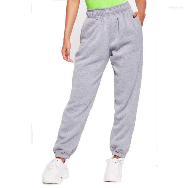 

Women' Pants Women' & Capris 4 Colors Women Sweatpants Jogger High Waist Elastic Pockets Harem Female Gym Running Fitness Loose, Black