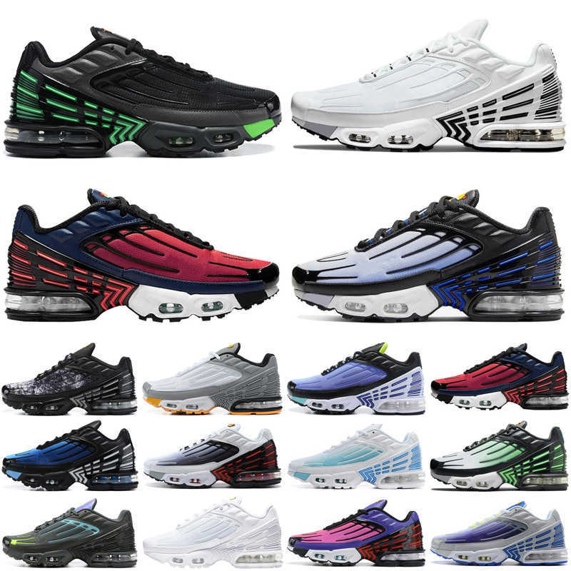 

Shoes Dr Tn Plus 3 Men Running Shoes Tns Tnplus Ultra Triple Black White Laser Blue Mens Trainers Sports Sneakers Runners Fashion, #35