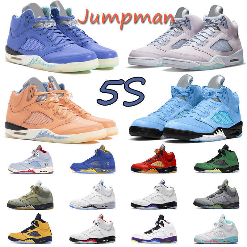 

Basketball Shoes Sport Sneakers Trainers Concord Easter Helmet Unc Camo Outdoor 5 5S Jumpman Men Women, #2 5s easter