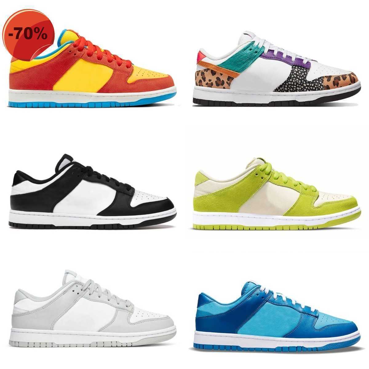 

OG Casual Sports Shoes Women Mens Sneakers Safari Mix Dunks Paisley Unc Blue Raspberry Green Barber Shop Club Cherry Designers Sb, Sent with shoebox