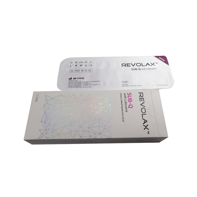 

Restylane Beauty Items Revolax 1.1ml DEEP FINE SUB-Q LIDO HA Dermal Filler Injection Face Lip Cheek Nose Filler 1syringes