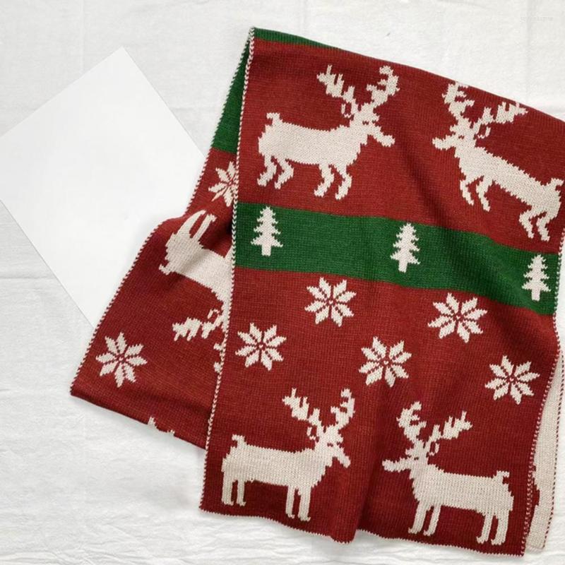

Scarves Good-looking Ladies Scarf Anti-fade Cute Comfortable Fall Winter Warm Female Xmas Festival Long Cold Resistant