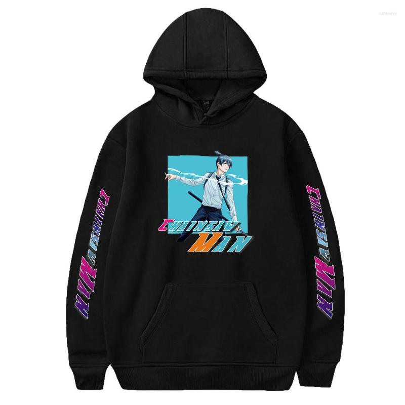 

Men's Hoodies Chainsaw Man 2022 Japanese Anime Merch Hoodie Unisex Long Sleeve Sweatshirt Harajuku Streetwear Street Style 3D Clothes, Wy02