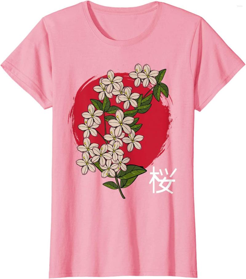 

Men' T Shirts Summer Men T-shirt Cherry Blossom Tree Sakura Flower Bloom Nature Kanji Japan Graphic T-shirts Printing O-neck Tops -3XL, Cranberry