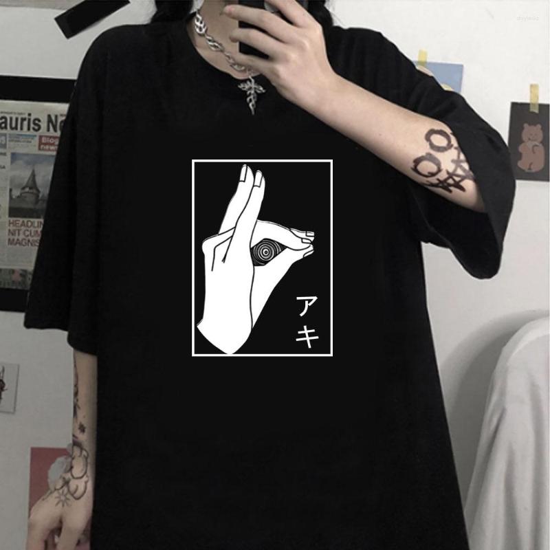 

Men's T Shirts T-Shirt Chainsaw Man Couple Tee Oversize Tops Hayakawa Aki Casual Short Sleeve Fashion Top, Black