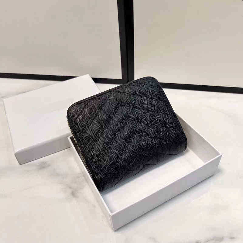 

Shopping Bags Luxurys Designers Folding Wallet Women Men Purse Card Holder Multi-card Slot Cowhide Designer Crossbody Purses 220829, Pink