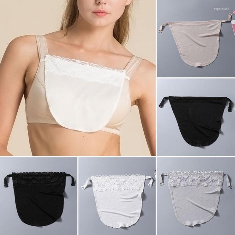 

Bustiers & Corsets Summer Women's Tube Top Lace Corgested Chest Stickers Cleavage Control Panel Crop Female Bra Brassiere Intimate, A-white