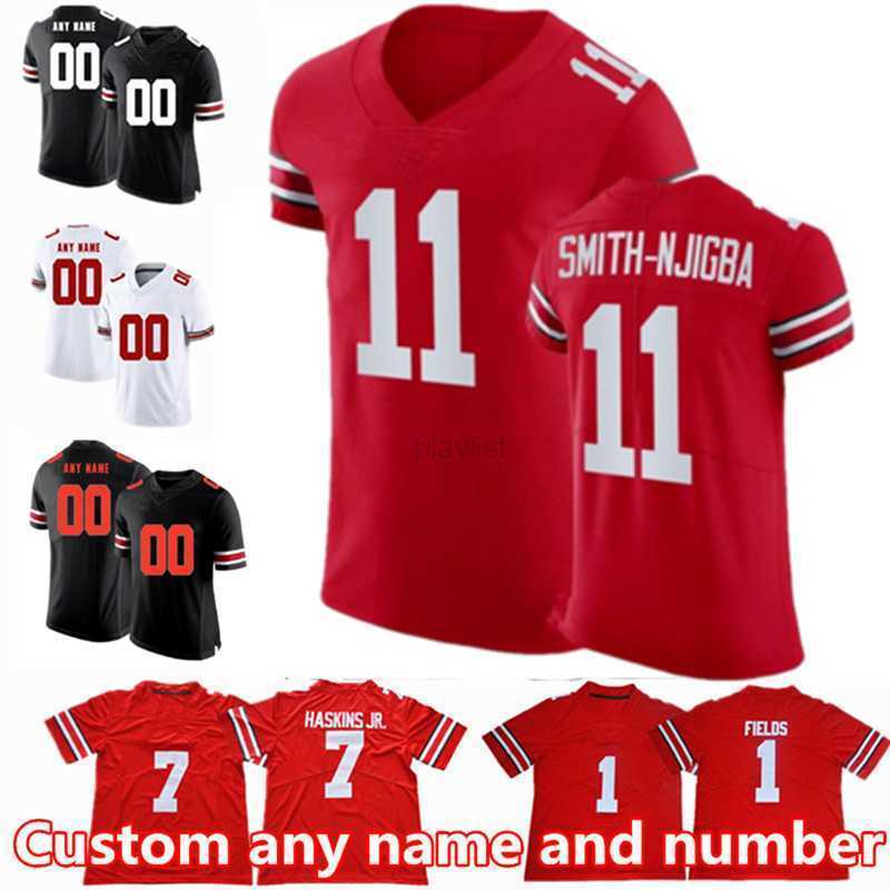 

American College Football Wear NCAA Jaxon Smith-Njigba Haskins JR. Football Jersey Dwayne Henderson CJ Stroud Fields George Young Custom Jerseys Harrison Olave, Women's color 3