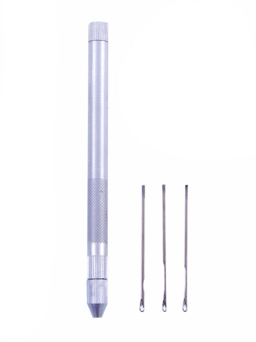 

1 Set aluminum crochethair hook needle crochet wig hair extension tool crochet