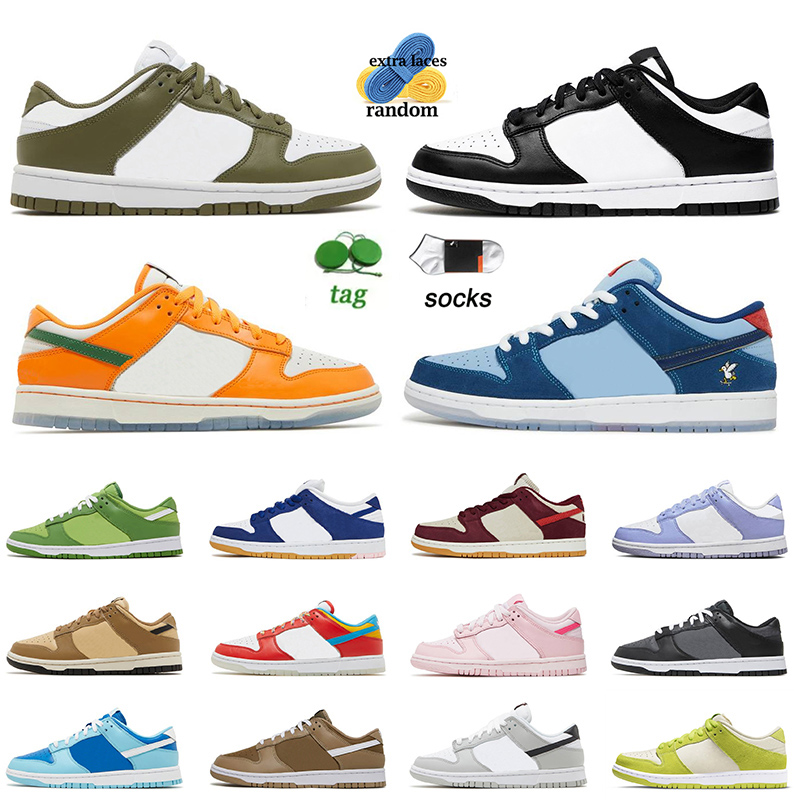 

Top Qualitys Low Platforme Dunks Running Shoes For Mens Women Medium Olive Safari Mix Why so bad FAMU UCLA Black White Coast OG Skate Like a Girl GAI Trainers 36-47, A85 argon 36-45