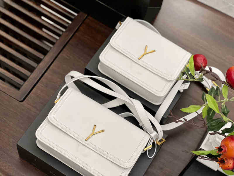 

Shopping Bags Hight Capacity Tofu Bun Women Handbag Shoulder Leather Luxury Designer Crossbody Female Box 220316, White